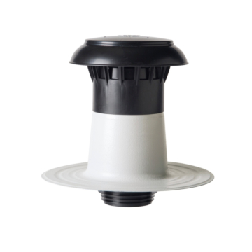 Afbeelding van een Dakdoorvoer van ANJO®. Voorzien van een PVC coating. Deze is speciaal voor PVC daken. Verkrijgbaar in 5 maten. Dakmaterialen.com - Ieder Duurzaam Dak Binnen Handbereik. 