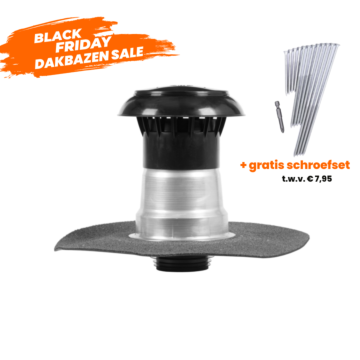 Afbeelding van een bitumen ontluchting - black friday dakbazendeal bij Dakmaterialen.com
