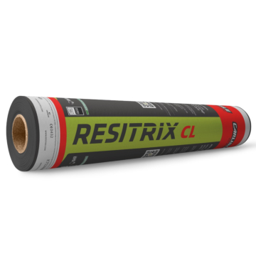 Afbeelding van liggende rol Resitrix CL Classix EPDM dakbedekking. Dakmaterialen.com - Ieder duurzaam dak binnen handbereik. 