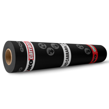 IKO Carrara - PREMIUMROL SBS Bitumen - Kleur Wit - 5.0 meter - Perfect voor zonnepanelen