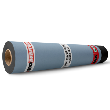 IKO Powerflex - Zelfklevende SBS Bitumen dakbedekking - Mono3 Stick - Donker grijs - 6.0 meter