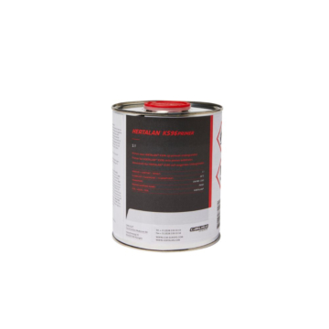 Blik Hertalan KS 96 Primer 0,5 KG, een hoogwaardige primer voor EPDM-verlijming op poreuze ondergronden. Geschikt voor beton, hout en metselwerk.