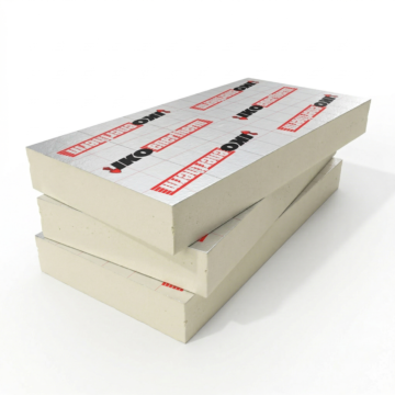 PIR isolatie 140 mm IKO Enertherm pak 3 platen 2,16 m2 Rc 6,36 plat dak isolatie