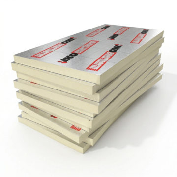 PIR isolatie 50 mm IKO Enertherm pak 10 platen 7,20 m2 Rc 2,27 plat dak isolatie