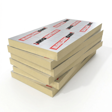 PIR isolatie 80 mm IKO Enertherm pak 6 platen 4,32 m2 Rc 3,64 plat dak isolatie