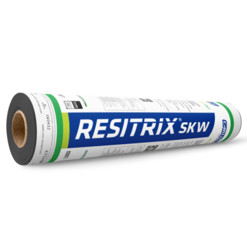 Resitrix SK-W Full Bond Nieuwe wikkel New Look. Carlisle construction materials Resitrix. Dakmaterialen.com