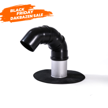 Susta-Vent prefab kabeldoorvoer met Europese EPDM manchet. Eenvoudig een waterdichte installatie van kabels door het dak.