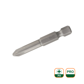 Susta-Fix Schroefbit -  t.b.v. Dakparkers - Gehard staal - PH2 - L=50 mm