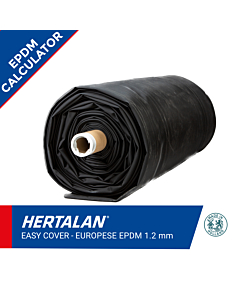EPDM dakbedekking op maat 1,20mm dik - Europese EPDM - Made in Holland