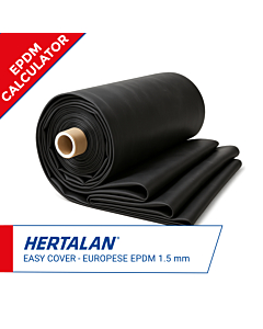EPDM dakbedekking op maat 1,50mm dik - Europese EPDM - Made in Holland