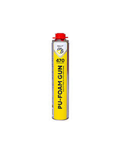 Seal-It 470 PU FOAM bus, HCFK-vrije 1K-polyurethaanschuim voor professionele toepassingen met purpistool.