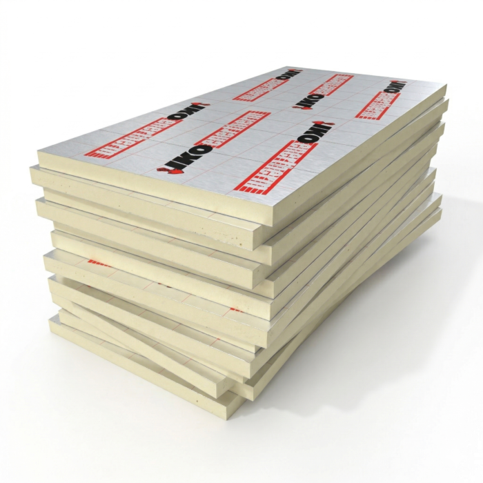 PIR isolatie 40 mm IKO Enertherm pak 12 platen 8,64 m2 Rc 1,82 plat dak isolatie