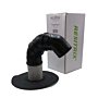Susta-Vent ® Kabeldoorvoer - Resitrix Manchet - 3xPP Bocht 45 graden - Perfect voor Aircokabels en Leidingen