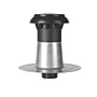 Vent-Alu 3000 DW pl.pl met afdekkap 150/160 mm