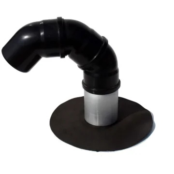 Kabeldoorvoer – Prefab Ø 95 mm – Voor Bitumen & RESITRIX® SK-W Daken – Met 3 PP Bochten – Voor Airco & Installatiesystemen