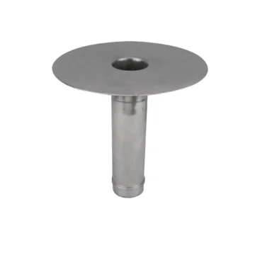 Onderuitloop Lood - 300mm lang - Naadloos - Middenonder (MO) - Perfect voor Bitumen