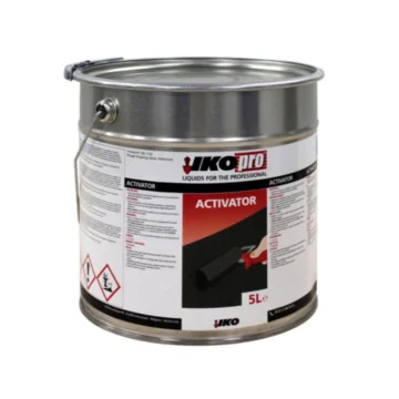 Afbeelding van een blik IkoPro Activator, speciaal voor zelfklevende bitumen verkrijgbaar bij Dakmaterialen.com