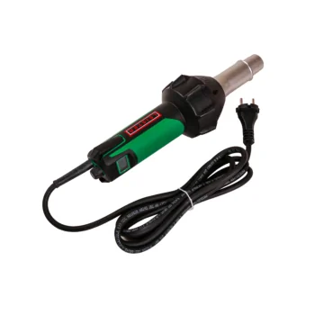 Hete luchtf&ouml;hn. Leister Triac AT - Digitale hitteklok - 1600W - 230V - Voor het lassen van PVC, TPO en Resitrix dakbedekking. 