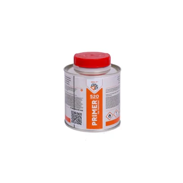 Blik Seal-It 520 Primer met rode schroefdop, een voorbehandelingsmiddel voor poreuze ondergronden. Verpakking met oranje en witte label.