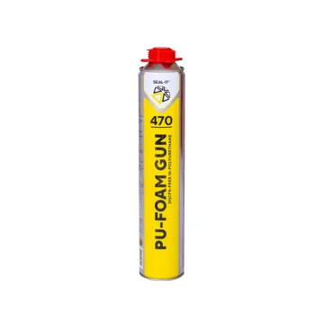 Seal-It 470 PU FOAM bus, HCFK-vrije 1K-polyurethaanschuim voor professionele toepassingen met purpistool.