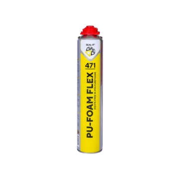 Seal-It 471 PU FOAM FLEX bus, flexibel HCFK-vrij 1K-polyurethaanschuim voor purpistool.