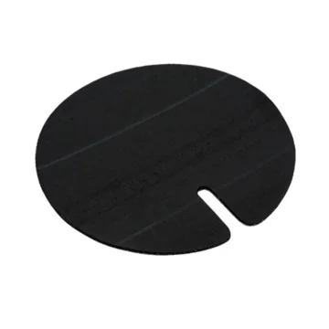 RESITRIX® Prefab Vormstuk Nier Rond 190 mm, een hoogwaardig EPDM-vormstuk met insnijding, speciaal ontworpen voor waterdichte afdichting van buitenhoeken en complexe dakdetails op platte daken.