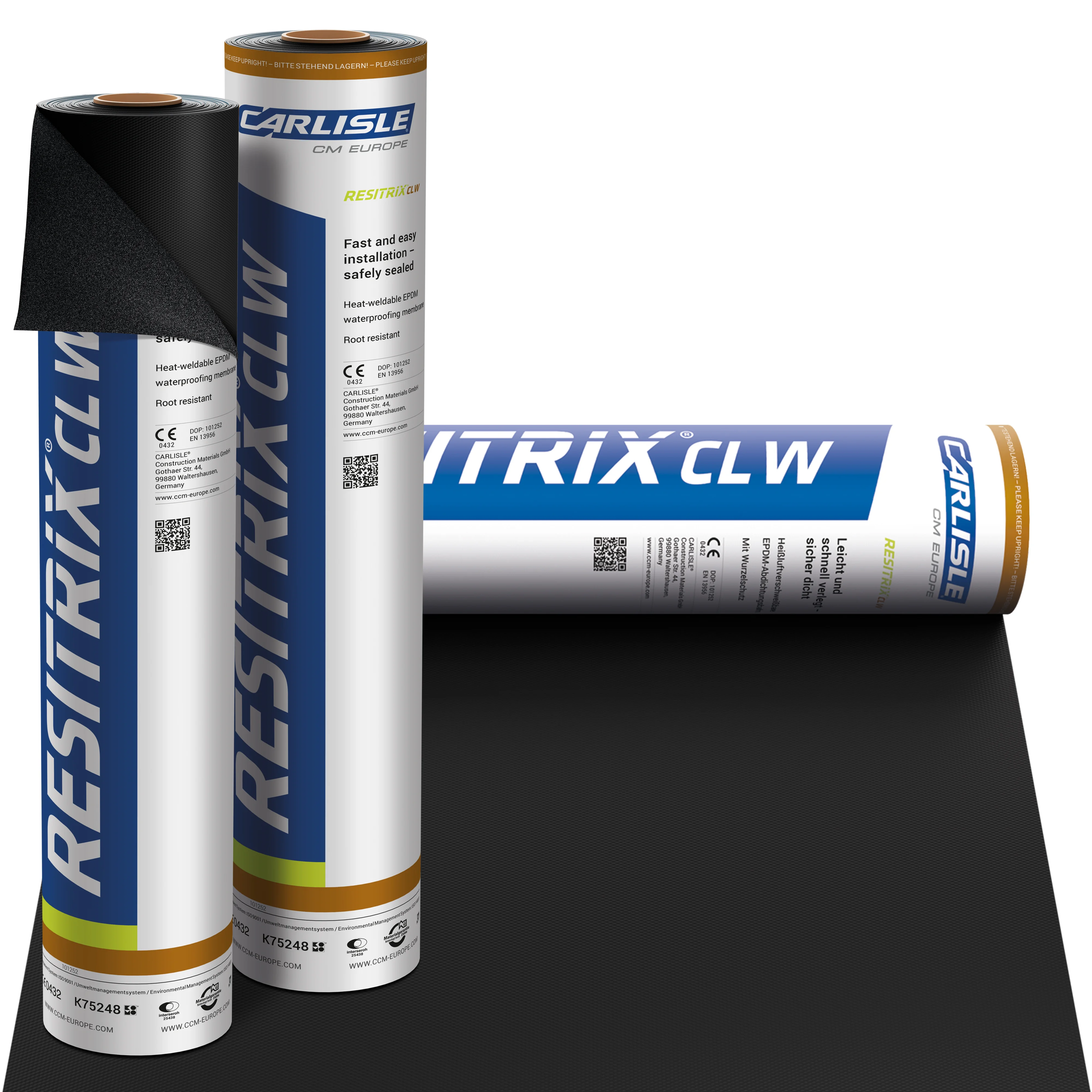 RESITRIX CL-W - Wortelwerend - Perfect voor groendak - Meerdere bevestigingsmethoden