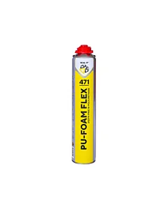 Seal-It 471 PU FOAM FLEX bus, flexibel HCFK-vrij 1K-polyurethaanschuim voor purpistool.