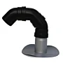 Kabeldoorvoer - Prefab voor PVC daken - Ø95 mm - Prefab manchet PVC dakbedekking - Voor airco en installatiesystemen