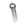 Dakbazen Bierwipper – robuuste RVS bieropener met uitgesneden DAKBAAS! logo, geschikt voor elke Dakbaas