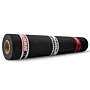 Een rol IKO Powerflex 370K24 Grijs, een hoogwaardige SBS-bitumen dakbaan met lichtgrijze leislagafwerking. Ideaal als toplaag voor een één- of meerlaags dakbedekkingssysteem. De rol ligt horizontaal en toont de kenmerkende IKO Powerflex-branding.