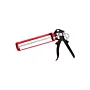 Kitspuit Heavy Duty Pro Rood, volledig weergegeven met rode accenten en stevige constructie, ideaal voor professionals en doe-het-zelvers.