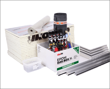 Afbeelding van de complete EPDM XL Pakket